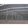 Portable structure wind-resistant large-span steel structure warehouse