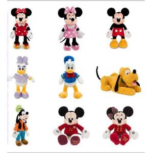 Disney Mickey and Minnie Soft Plush Toy , 8 Inch Stuffed Toys