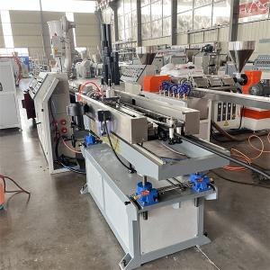 China Single Screw Extruder Single Wall Corrugated Production Line With Omron Instrument Control wholesale