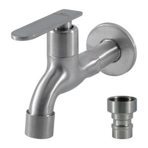 China Bathroom Faucet Accessory SUS304 Stainless Steel Basin Faucet for Modern Face Washing supplier