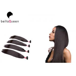 China Dyeable Malaysian Virgin Human Hair Straight 10 - 30 Inches Human Hair Weft supplier