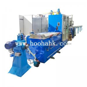 China Cat7 Cat8 Network Cable Extrusion Machine With Drawing High Speed Lan Cable Extrusion Machine Tandem Production Line supplier
