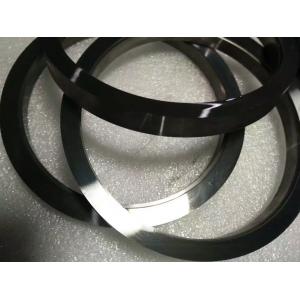Black Tungsten Carbide Rings / Hard Alloy Ring With Good Wear Resistance