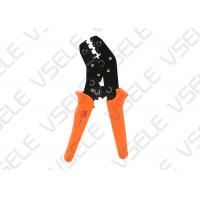China Orange Wire Terminal Crimping Tool / Automotive Electrical Connector Crimping Tool on sale