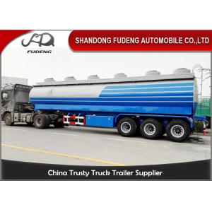 China Carbon Steel 15000 Gallon 50m³ Fuel Tanker Semi Trailer 12 Wheeler Plam Oil Transport supplier
