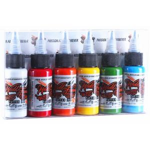 Primary Eternal Tattoo Ink Kit No Side Effects Gradient Colorful 50 Bottles