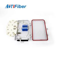 China Light Weight ABS Fiber Optic Distribution Box 4 Core Ultra Violet Resistant on sale