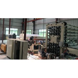 China High Speed Good Quality High Capacity Non-stop Toilet Paper Rewinding Production Line supplier