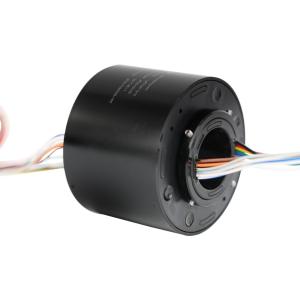 China Identificación 12.7m m de 6 circuitos a través del anillo colectando agujereado con 10 amperios por el circuito supplier
