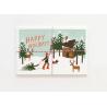 Offset Printing Cardstock Christmas Cards Stock With Gloss Lamination Surface