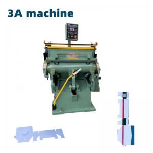 China PVC Card Die Cutter CQT750 Semi-Automatic Die-Cutting Machinery with 380V Voltage supplier