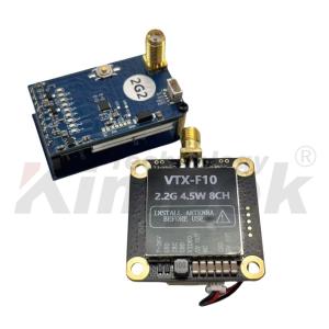 China Transmisor de vídeo FPV 2.2G 4.5W UAV VTX Drone Accesorios Drones de larga distancia VTX VRX supplier