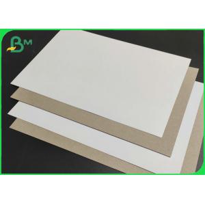 China Recycled Pulp 350gsm 450gsm White Coated Duplex Paper For Packaging Box Making wholesale