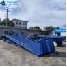 China Anti-Slip Surface 10t Portable Yard Ramp Mobile Container Loading Equipment with Wheel wholesale