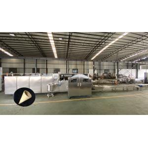 Commercial 3800pcs/H Ice Cream Cone Production Line 3 Phase