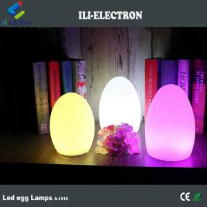 Illuminated Mini Egg Shaped LED Lights 16 Colors Changing With Remote Control