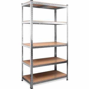 180x120x45cm Boltless Storage Rack Shelf Heavy Duty Garage Shelving Storage Unit