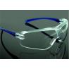 China Easy Bending PPE Safety Goggles / Cool Safety Glasses Anti Chemical Fluid wholesale