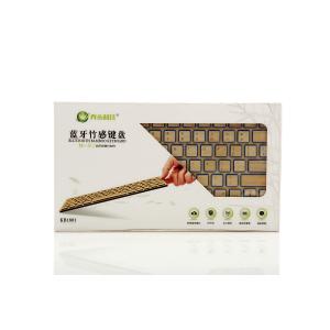 Eco-friendly Handmade Mini Bluetooth Bamboo Wooden PC Wireless Keyboard