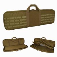 China ALFA Tactical Gun Bag Customized Logo Double Rifle Case with MOLLE System for Shooting and Hunting on sale