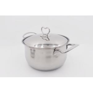 16+18cm Saucepans sets multi-functional boiling stockpot rolled edge stewpot with steel cover