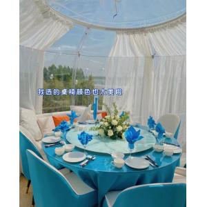 China Starry Sky Outdoor Bubble Tent House Handy Installation Multifunctional Use supplier