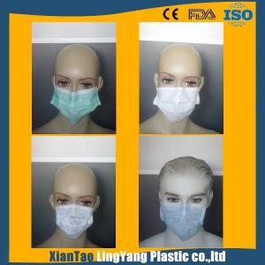 China Wholesale different size 3 ply disposable nonwoven face mask disposable surgical face mask wholesale