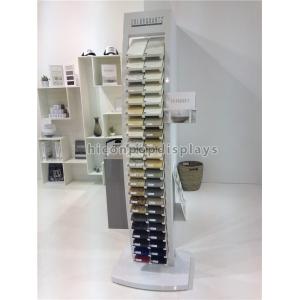 44 Pieces Square Quartz Tile Display Racks / Tile Show Stand For Stone Products