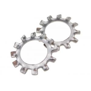 China Passivated Metal Stamping Parts SS External Tooth Lock Washer DIN6797 Type A supplier