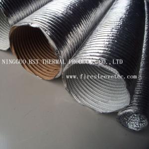 China Aluminum protective tube Car engine aluminum foil duct supplier