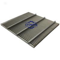 China Stainless steel Wedge Wire Screen Panels for Filtering and Grain Drying on sale