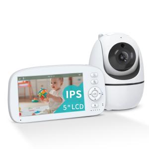 China HD Baby Monitor with 360° Camera 5 Inch Screen 1000ft Range wholesale