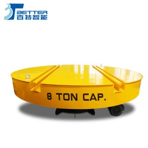 China Motorized Turntable Transfer Cart on Crossed Rails Handling wholesale