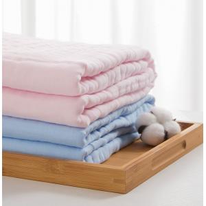 Healthy 100% Cotton 40S Yarn Swaddle Gauze Fabric Three Layers