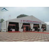 China Large Outdoor Furniture Exhibition Tents Green Red For 1500 People on sale