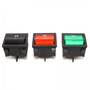 Copper Illuminated 4 Pins Rocker Power Switch Green Red For Boat