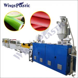 China High Productive HDPE Double Wall Corrugated Pipe Sewage DWC Pipe Extrusion Line Making Machine supplier