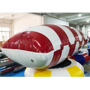 China Funny Customized Inflatable Water Catapult Blob Jumping Pillow For Lake supplier