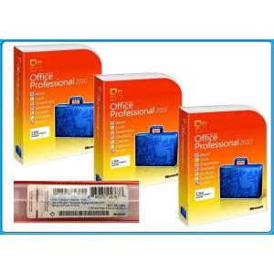 China 100% Original Full Version Microsoft Ms Office 2010 Retail Box For Windows supplier