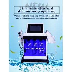 Beauty Hydra Oxygen Facial Machine , Skin Scrubber Microdermabrasion Peeling Machine