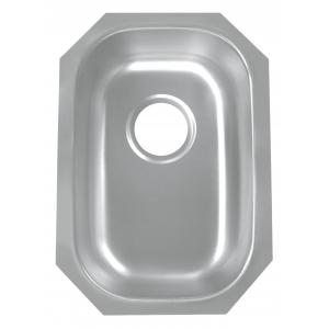 15mm Radius 16 Gauge Single Bowl Stainless Steel Kitchen Sinks For Daily Use