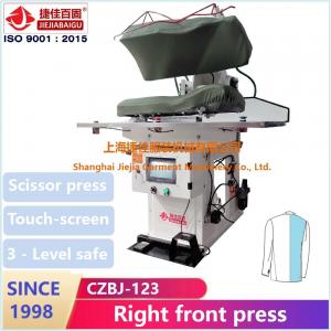 Auto PLC Commercial Laundry Press Machine For Laundry Ironing 380V 50hz