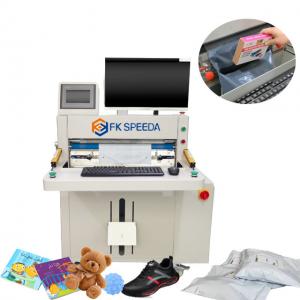 220V Fulfillment Automatic Bagger Integrated Label Printer Applicator for Poly Mailers