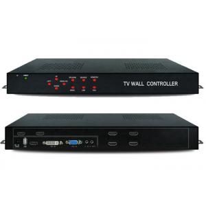 1 In 6 Out HDMI Video Wall Controller 2x3 2x2 matrix multiplication