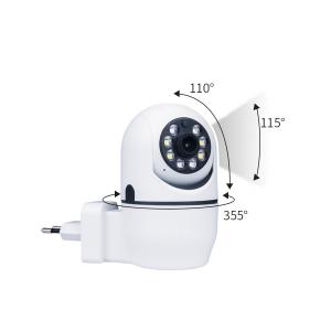 China Mini CCTV Wireless IP Camera , Surveillance Indoor Dome Camera With Plug supplier