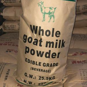 Drinking Food Additive Evaporated Goat Milk Whole Cream Type