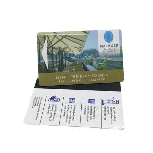 China Magnetic Stripe RFID Hotel Key Card Door Lock Customized Printing supplier