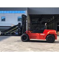 China FD120 3000mm Mast Lifting 12000kgs Heavy Lift Forklift For Front Or Rear Wheel Steering on sale