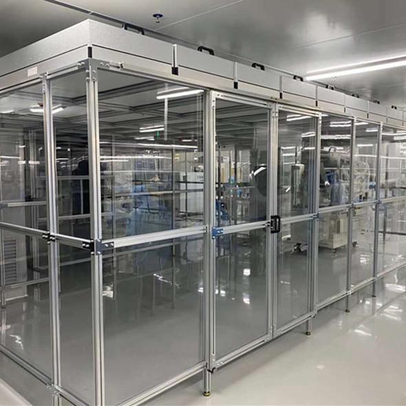 Assembly Line Class 100 Laminar Air Flow Cabinet With Opertaion Table