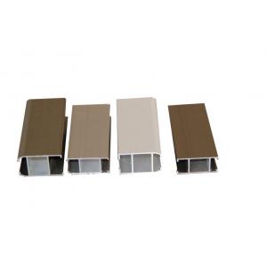 China Powder Coating Aluminum 6063-t5 Window Frames / Profiles 60 - 80 um For Dinner Room supplier